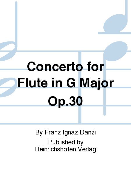 Concerto for Flute in G Major Op. 30
