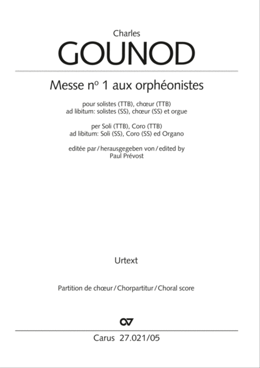 Messe aux Orpheonistes TTB scores gallery preview page 2