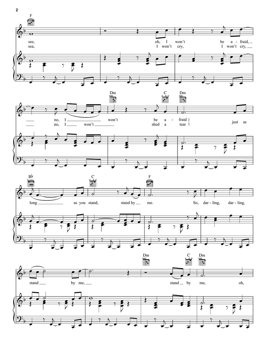 Stand By Me Stand By Me Acoustic Guitar scores gallery preview page 2