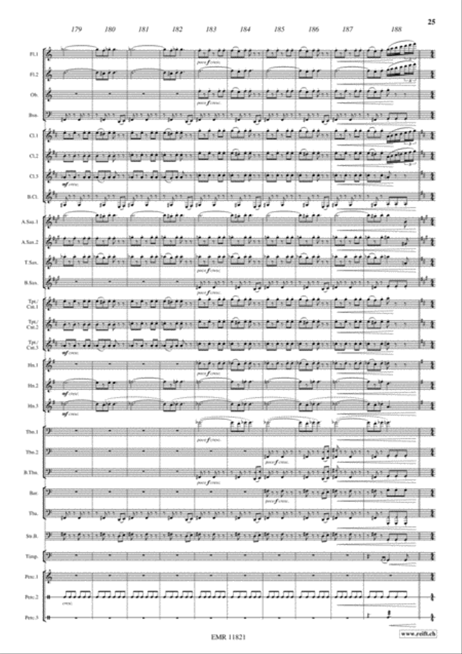King Solomon's Mines Concert Band scores gallery preview page 26