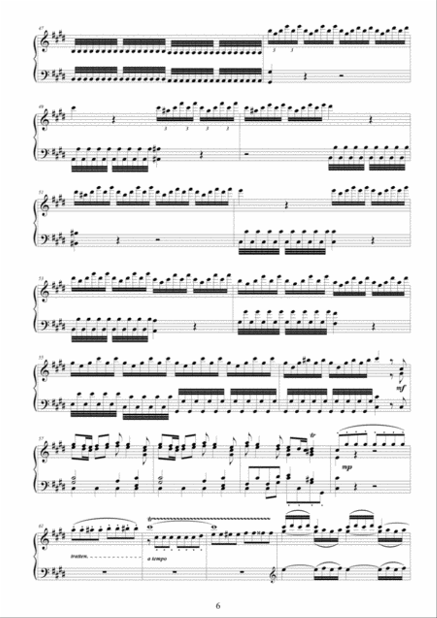 Vivaldi - The Four Seasons for Piano - Complete Piano Solo scores gallery preview page 6