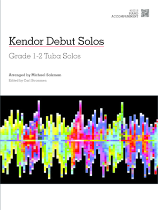 Book cover for Kendor Debut Solos - Tuba - Piano Accompaniment