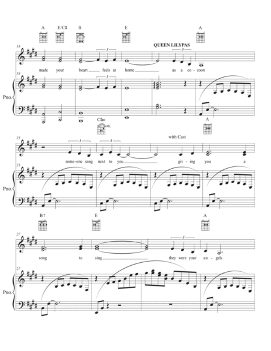 I am a LilYpas Piano, Vocal, Guitar scores gallery preview page 2