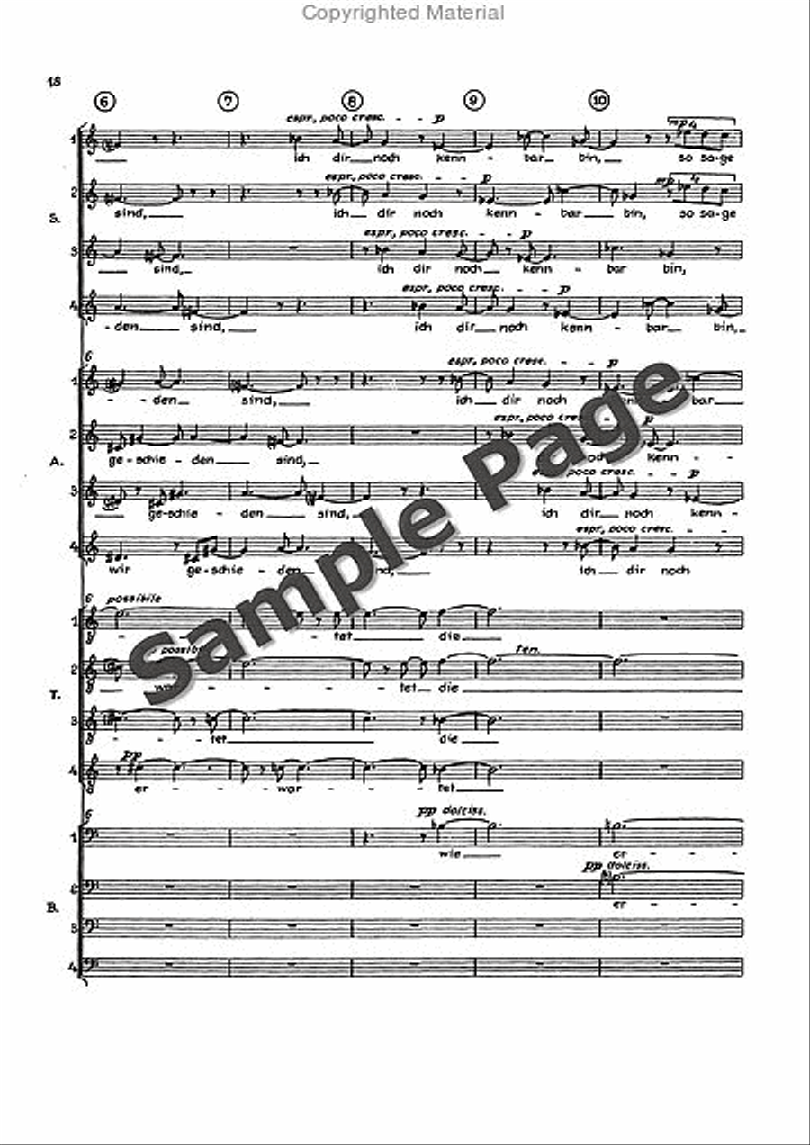3 Phantasien 4-Part scores gallery preview page 19