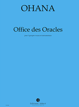 Book cover for Office Des Oracles