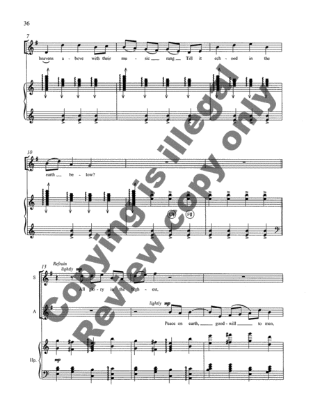 A Festival of Carols (Choral Score) image number null