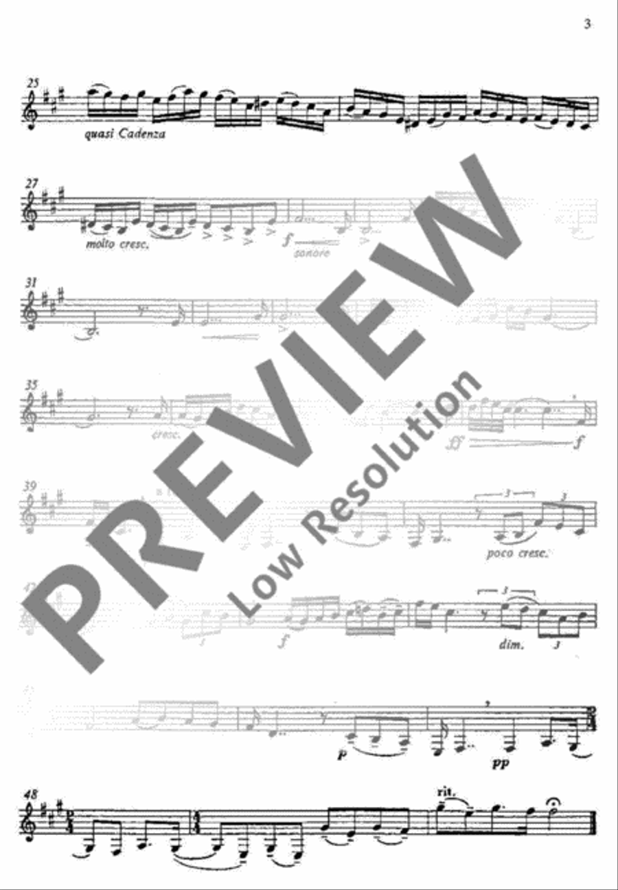 Aria Aria Clarinet scores gallery preview page 16