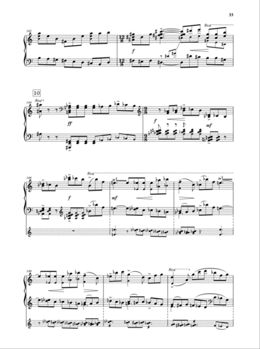 Cello Concerto Piano Accompaniment scores gallery preview page 8