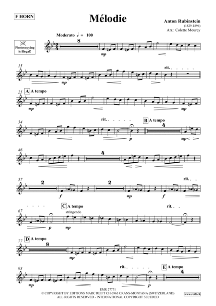 Melodie Horn scores gallery preview page 2