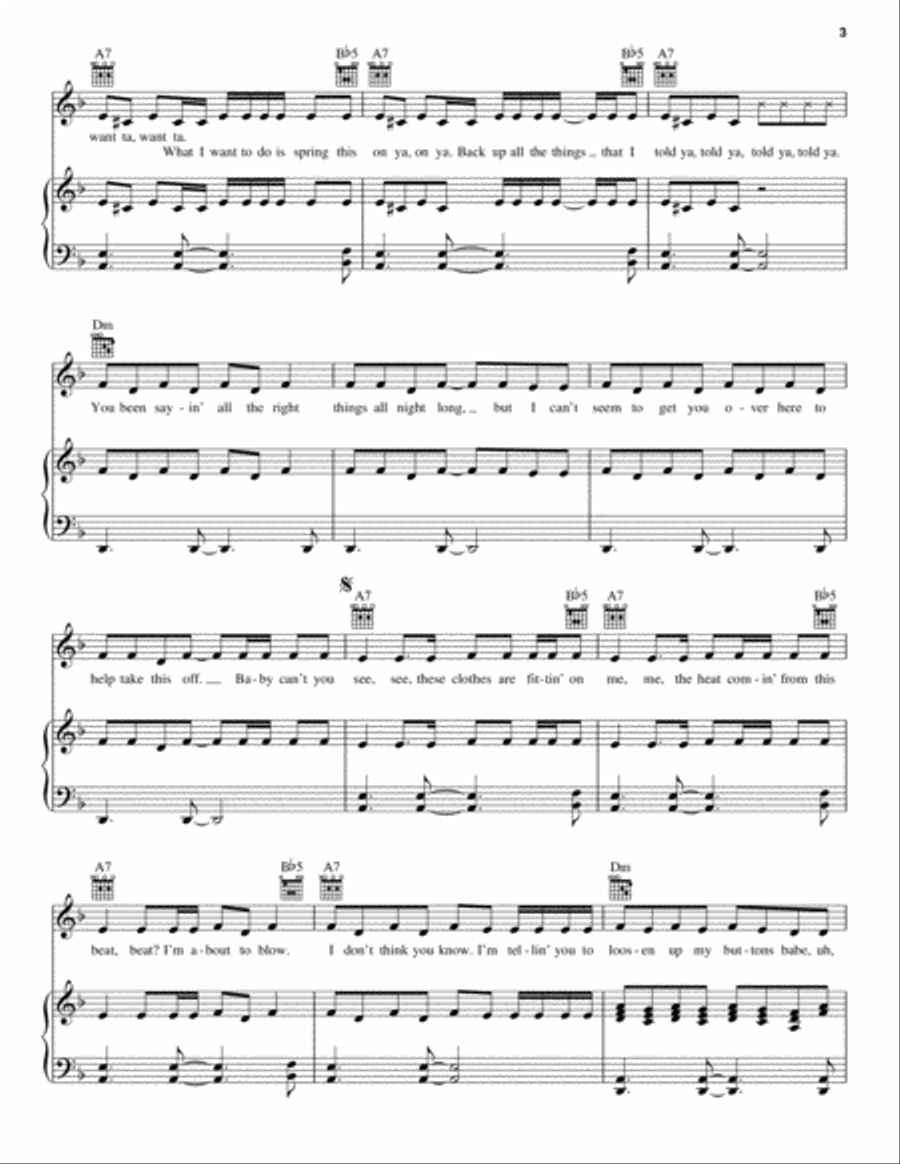Buttons by Snoop Dogg Piano Vocal Guitar Digital Sheet Music