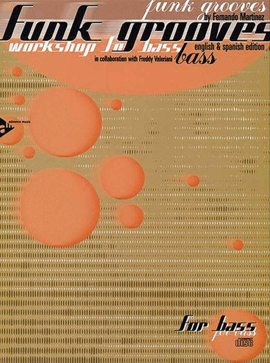 Book cover for Funk Grooves -- Workshop for Bass