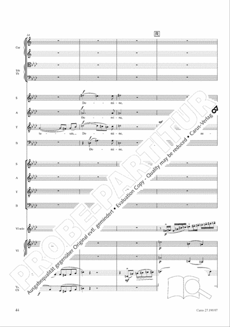 Te Deum 4-Part scores gallery preview page 52