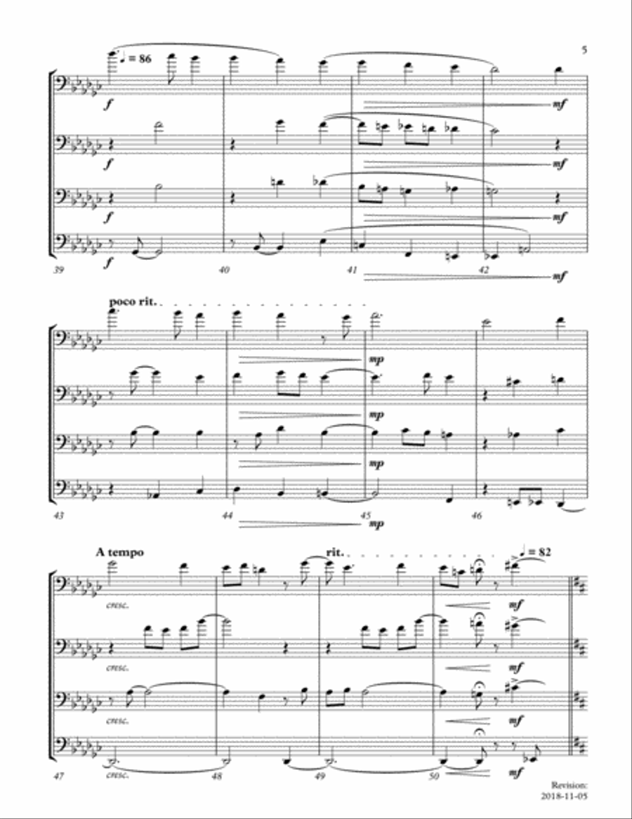 Slides at the Stable Brass Duet scores gallery preview page 5