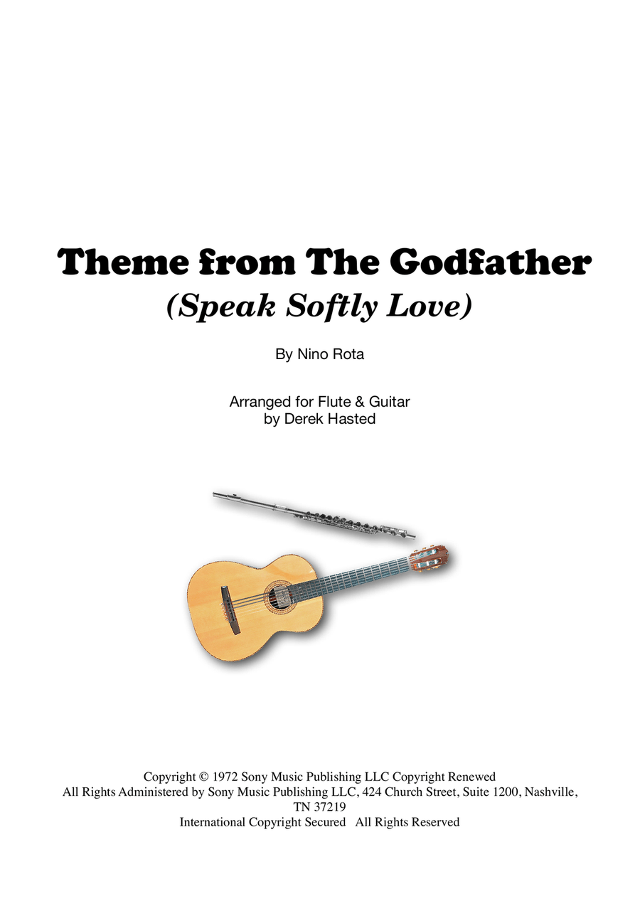 The Godfather (love Theme) Flute scores gallery preview page 1