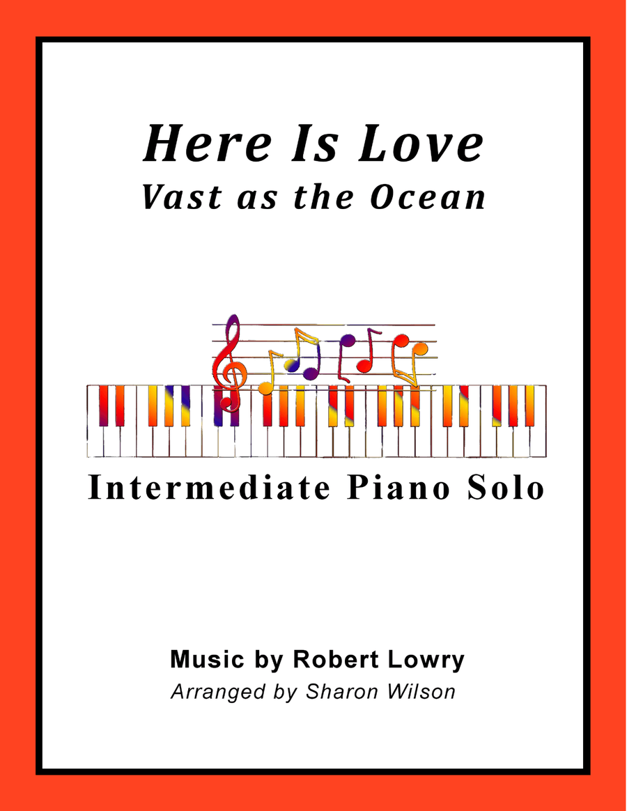 Here Is Love Piano Solo scores gallery preview page 1