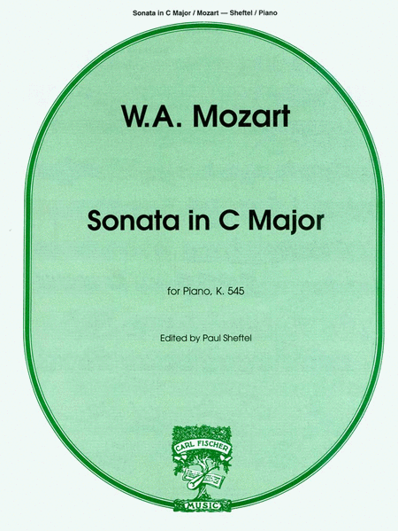 Wolfgang Amadeus Mozart : Sonata in C Major, K. 545