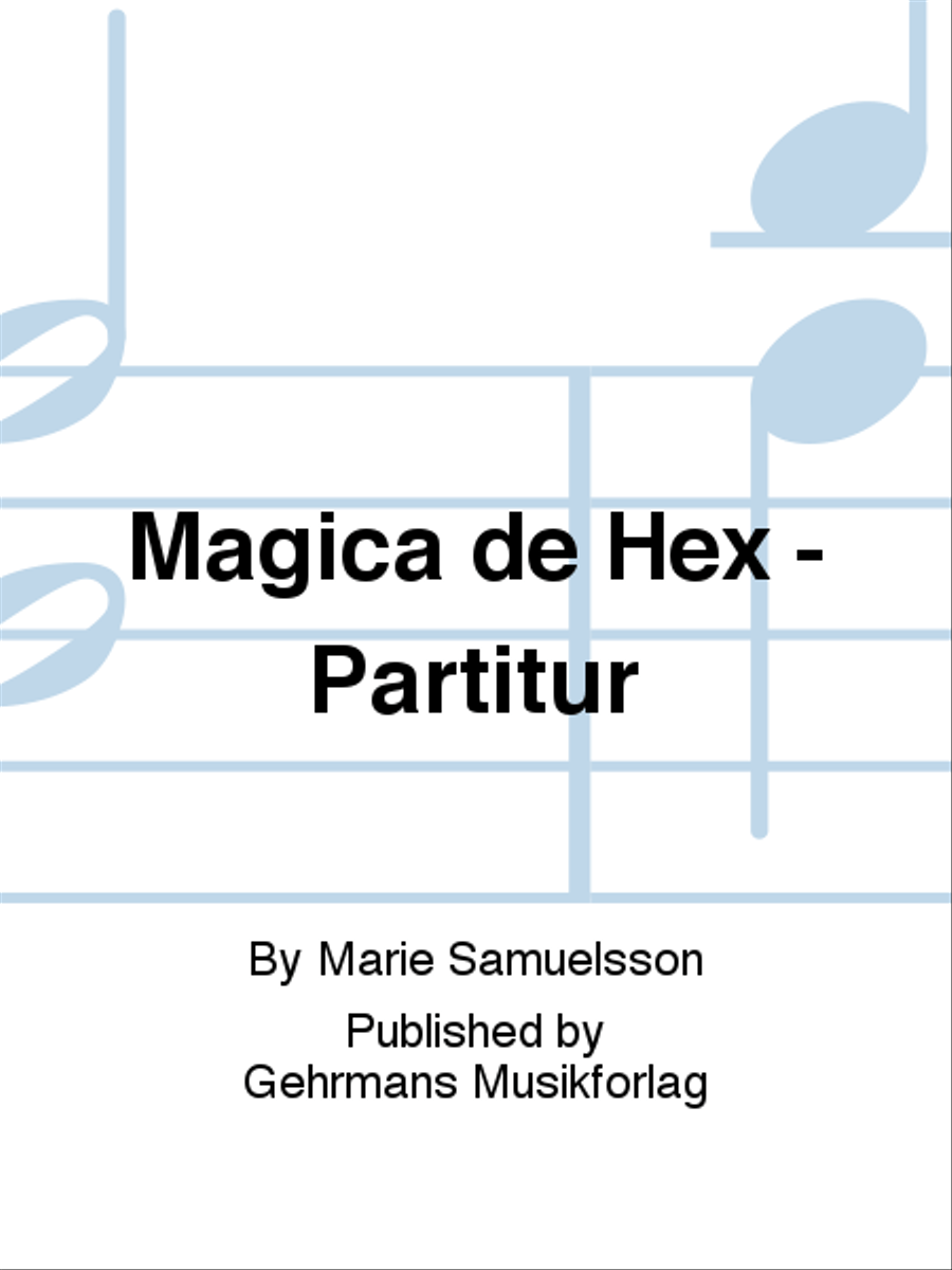 Magica de Hex - Partitur Orchestra scores gallery preview page 1