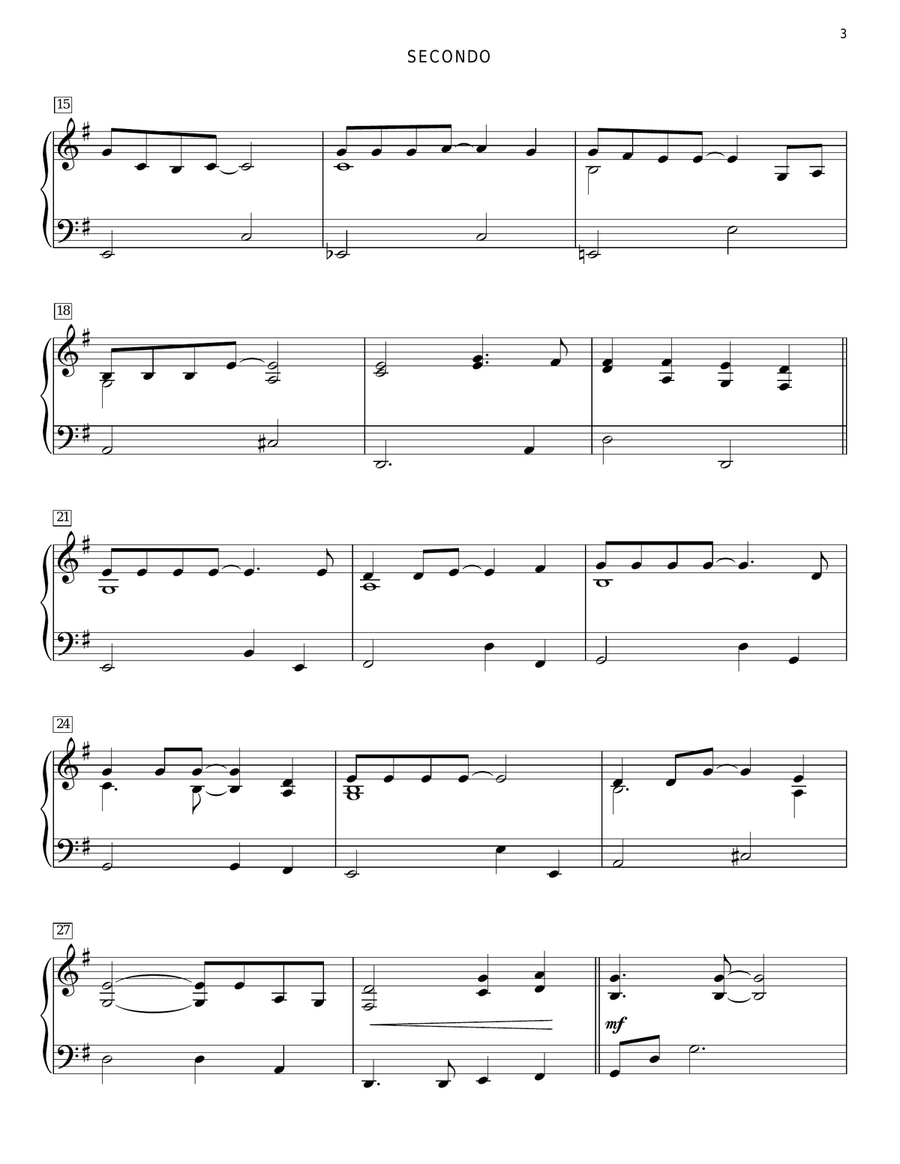 The Potter's Hand The Potter's Hand Piano Duet scores gallery preview page 3