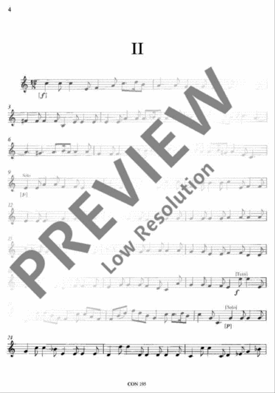Concerto F Major Violin scores gallery preview page 5