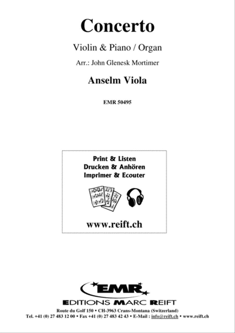 Concerto Violin Solo scores gallery preview page 2