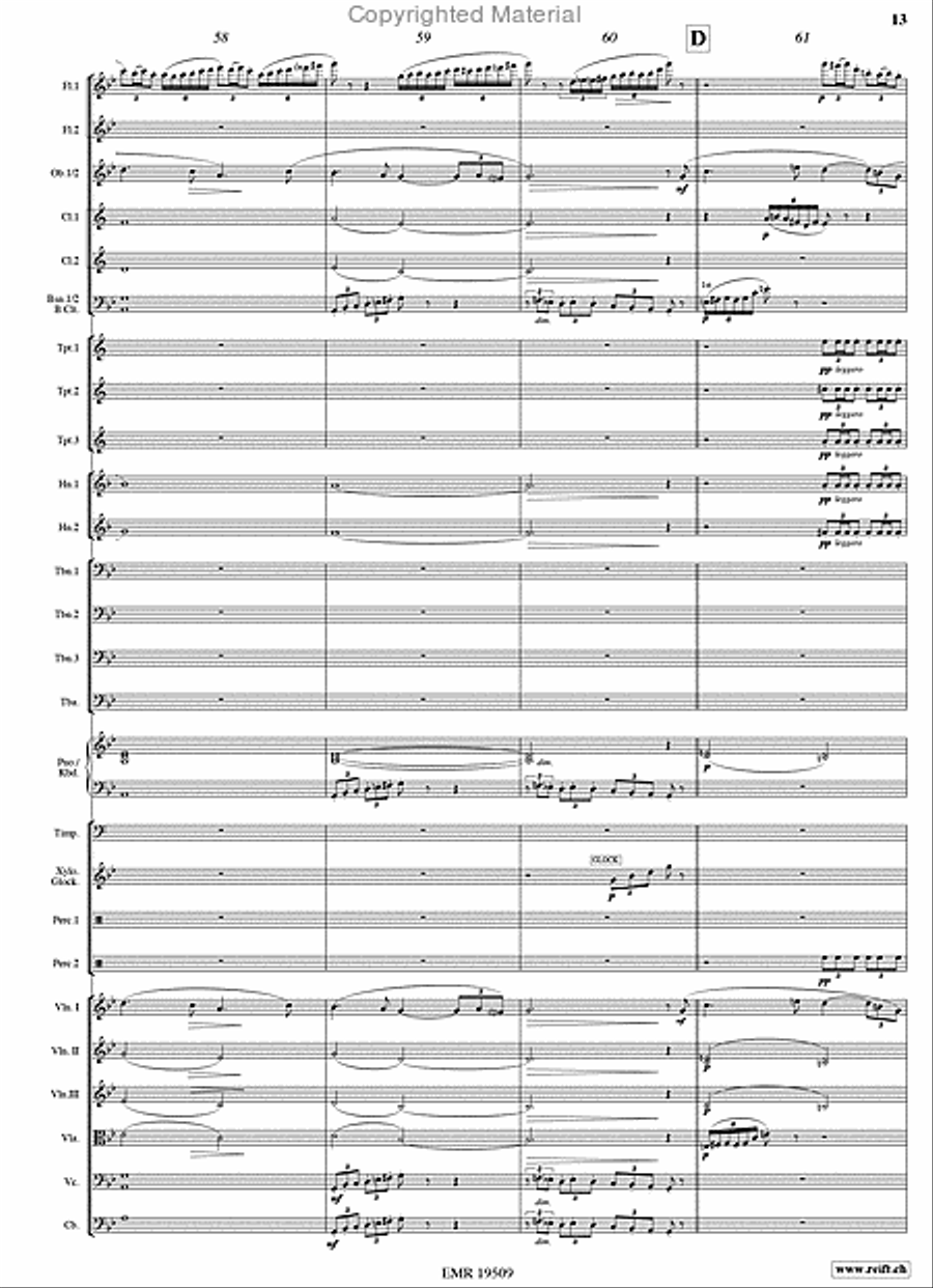 Taras Bulba Orchestra scores gallery preview page 13