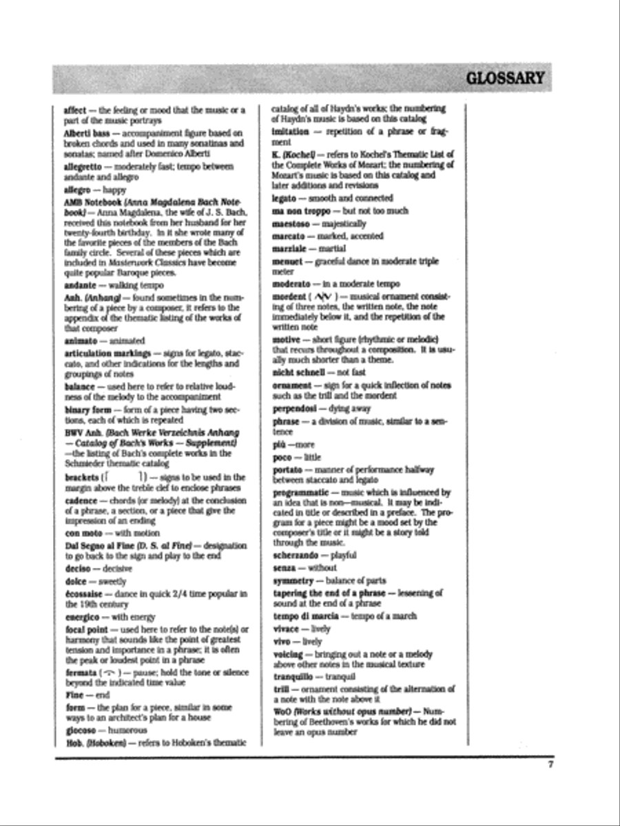 Masterwork Practice & Performance, Level 4 Piano Solo scores gallery preview page 6
