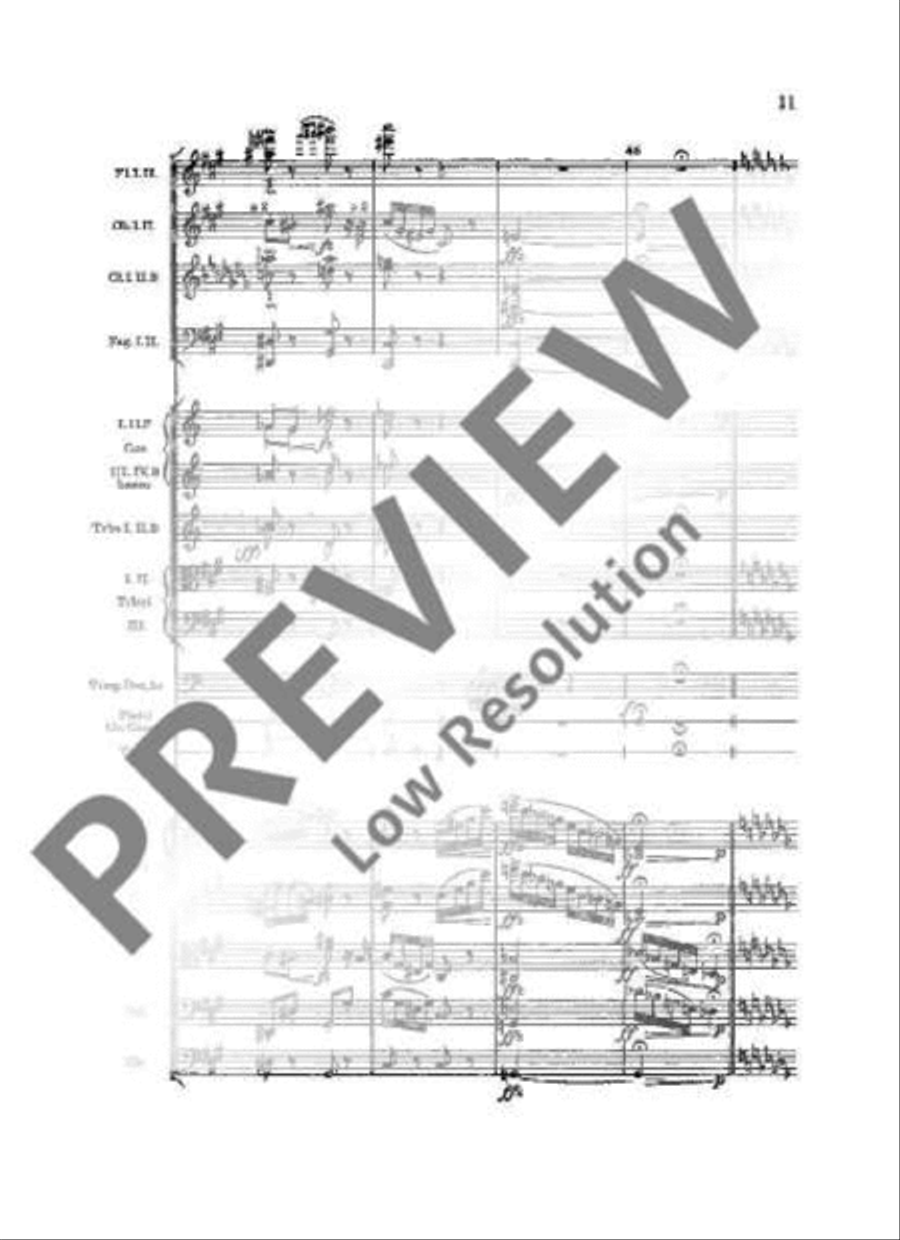Slavonic Dances Orchestra scores gallery preview page 14