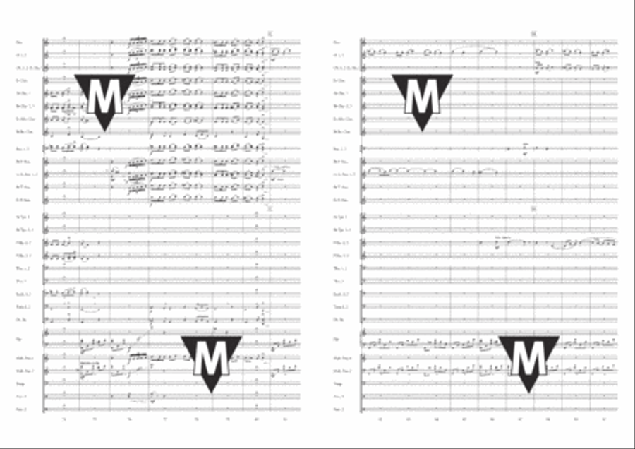 Romanian Dances II - Suite Concert Band scores gallery preview page 15