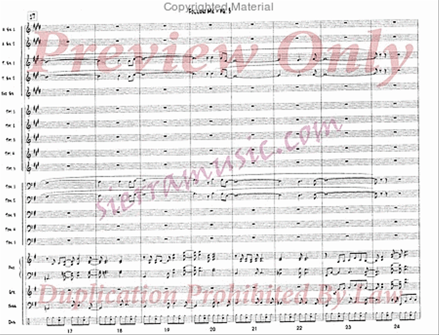 Follow Me Follow Me Jazz Ensemble scores gallery preview page 4