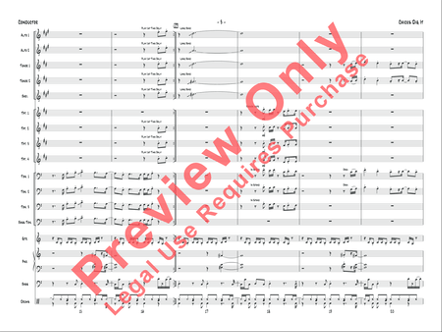 Chicks Dig It Jazz Ensemble scores gallery preview page 4