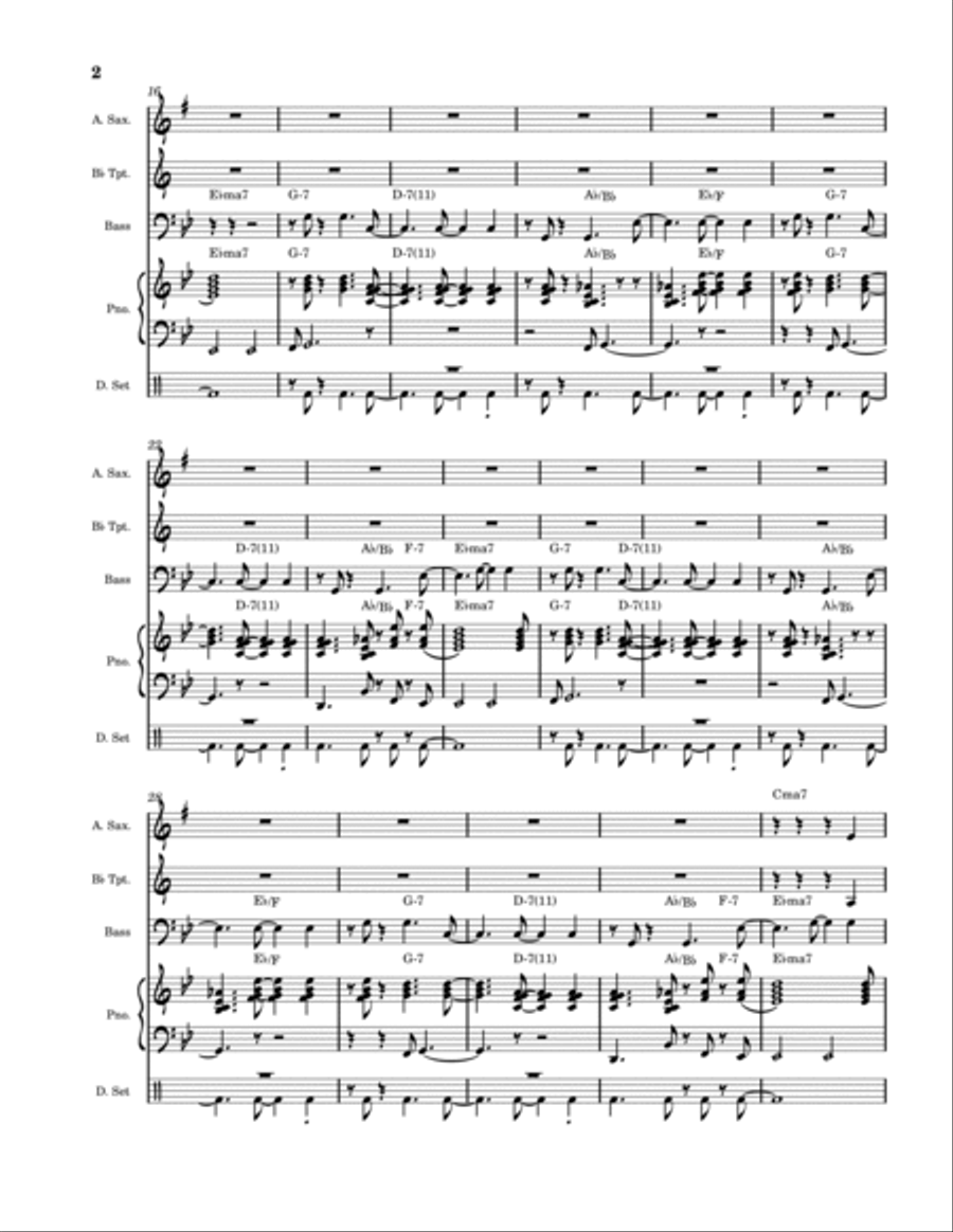 Fuller Love Jazz Ensemble scores gallery preview page 2