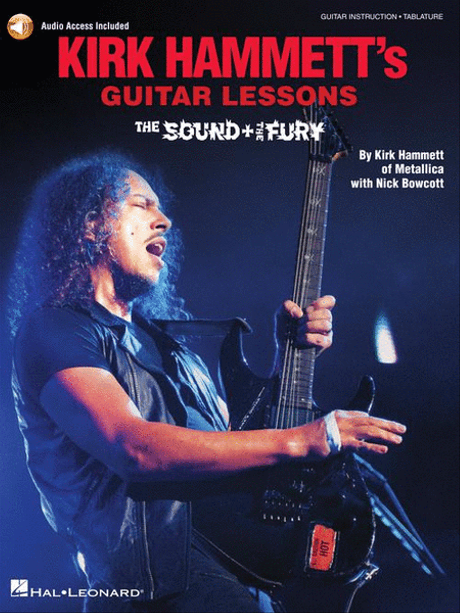 Kirk Hammett's Guitar Lessons: The Sound & the Fury Guitar Tablature scores gallery preview page 2
