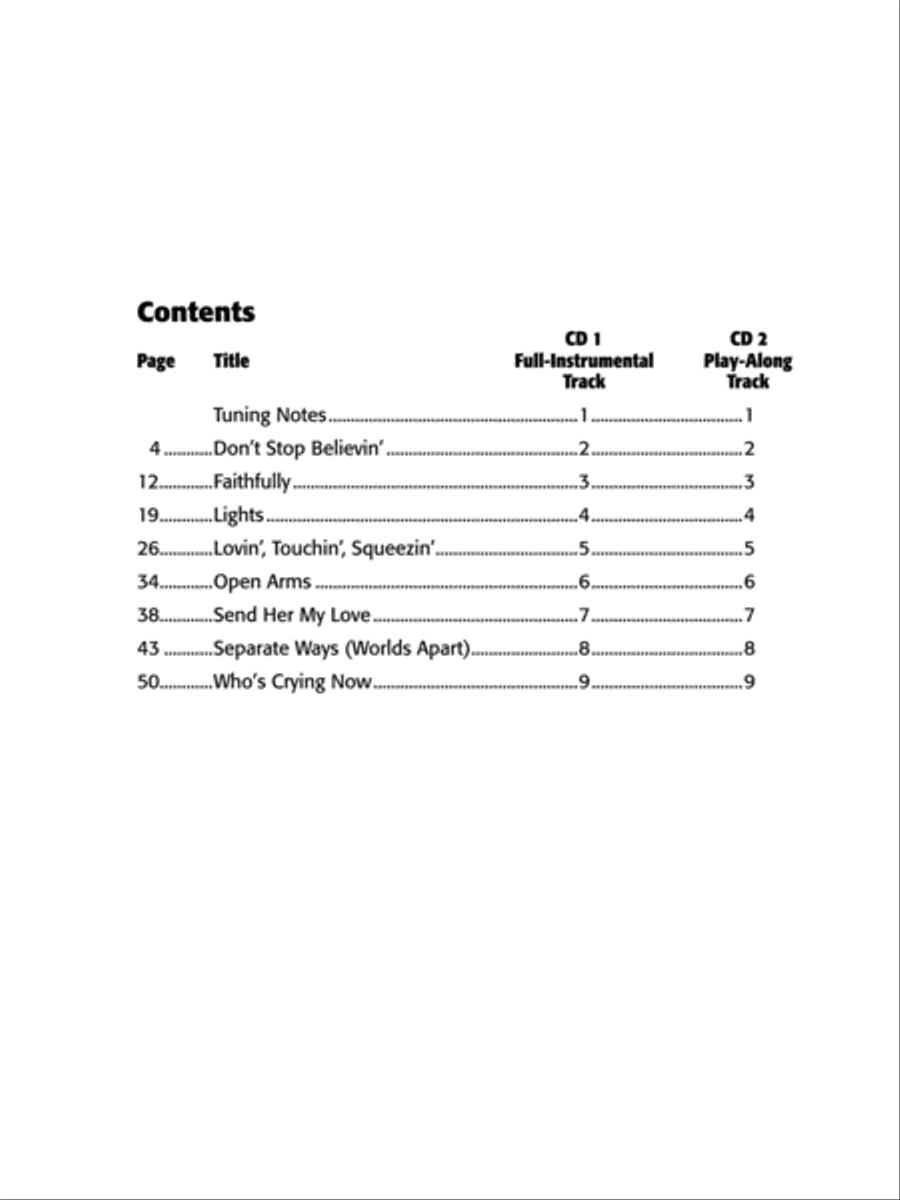 Ultimate Guitar Play-Along Journey Electric Guitar scores gallery preview page 2