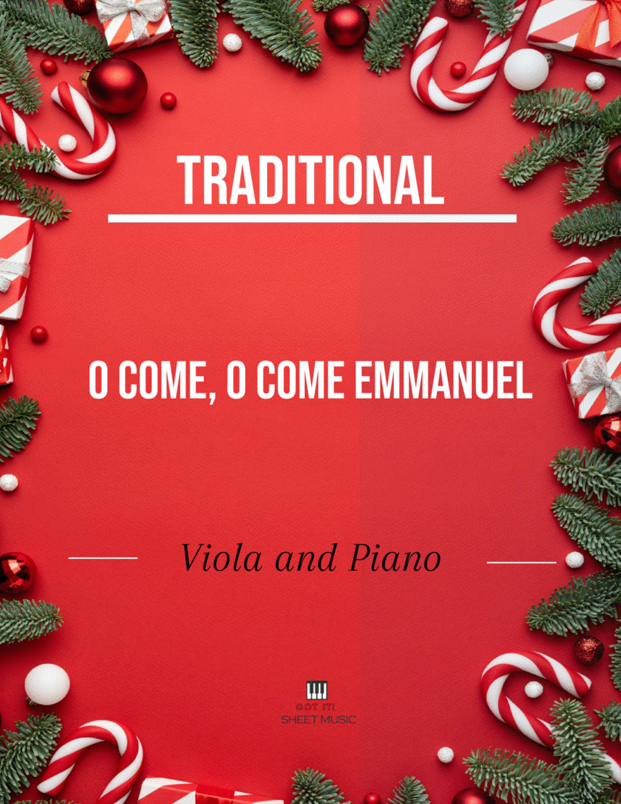 Traditional - O Come, O Come Emmanuel (Violoncello and Piano) image number null