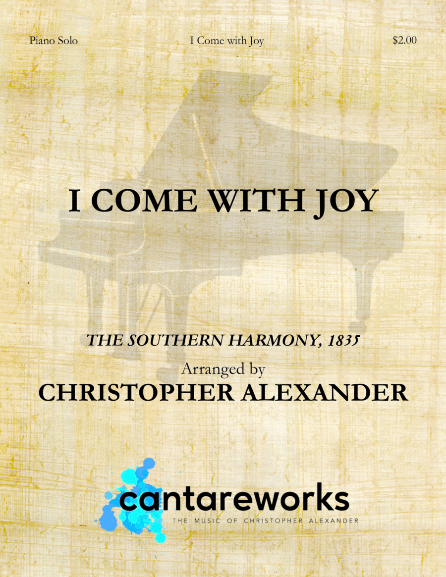 I Come with Joy Piano Solo scores gallery preview page 1