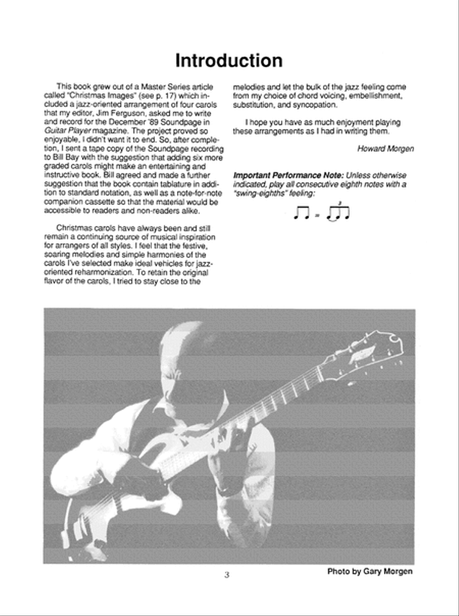 Fingerstyle Jazz Images for Christmas Acoustic Guitar scores gallery preview page 4
