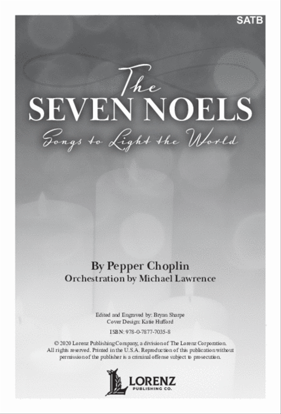 The Seven Noels 4-Part scores gallery preview page 2