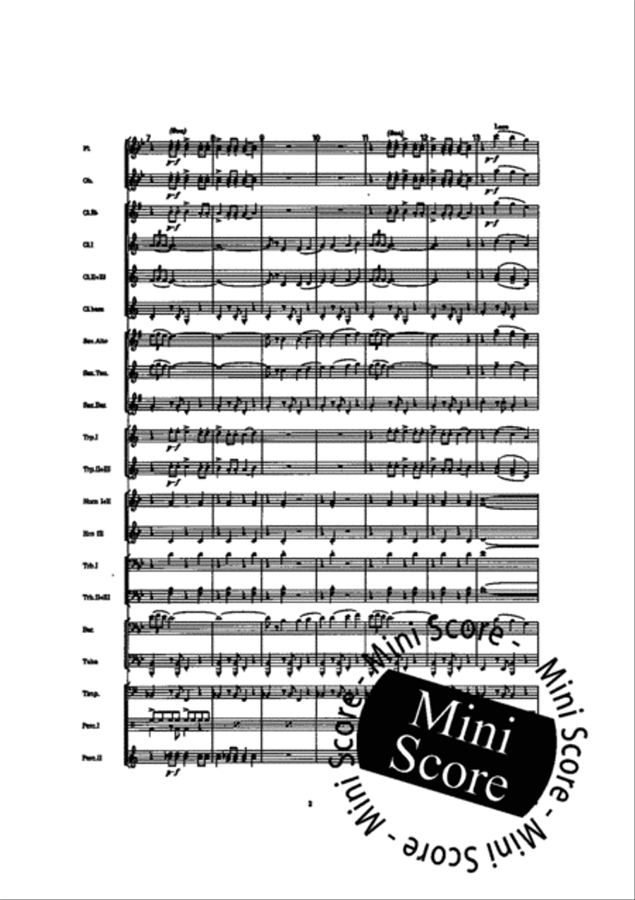 Spanish Harlem Concert Band scores gallery preview page 6
