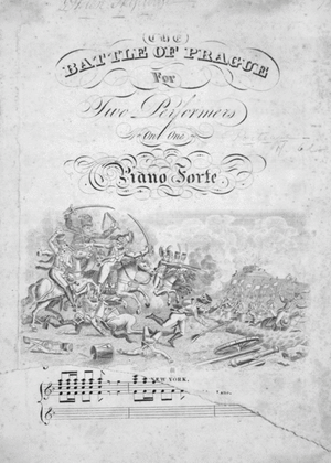 The Battle of Prague for Two Performers on One Piano Forte