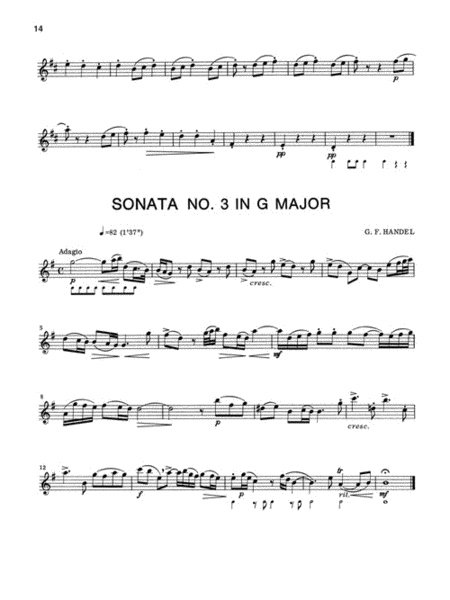 Intermediate Flute Solos – Volume 3 image number null