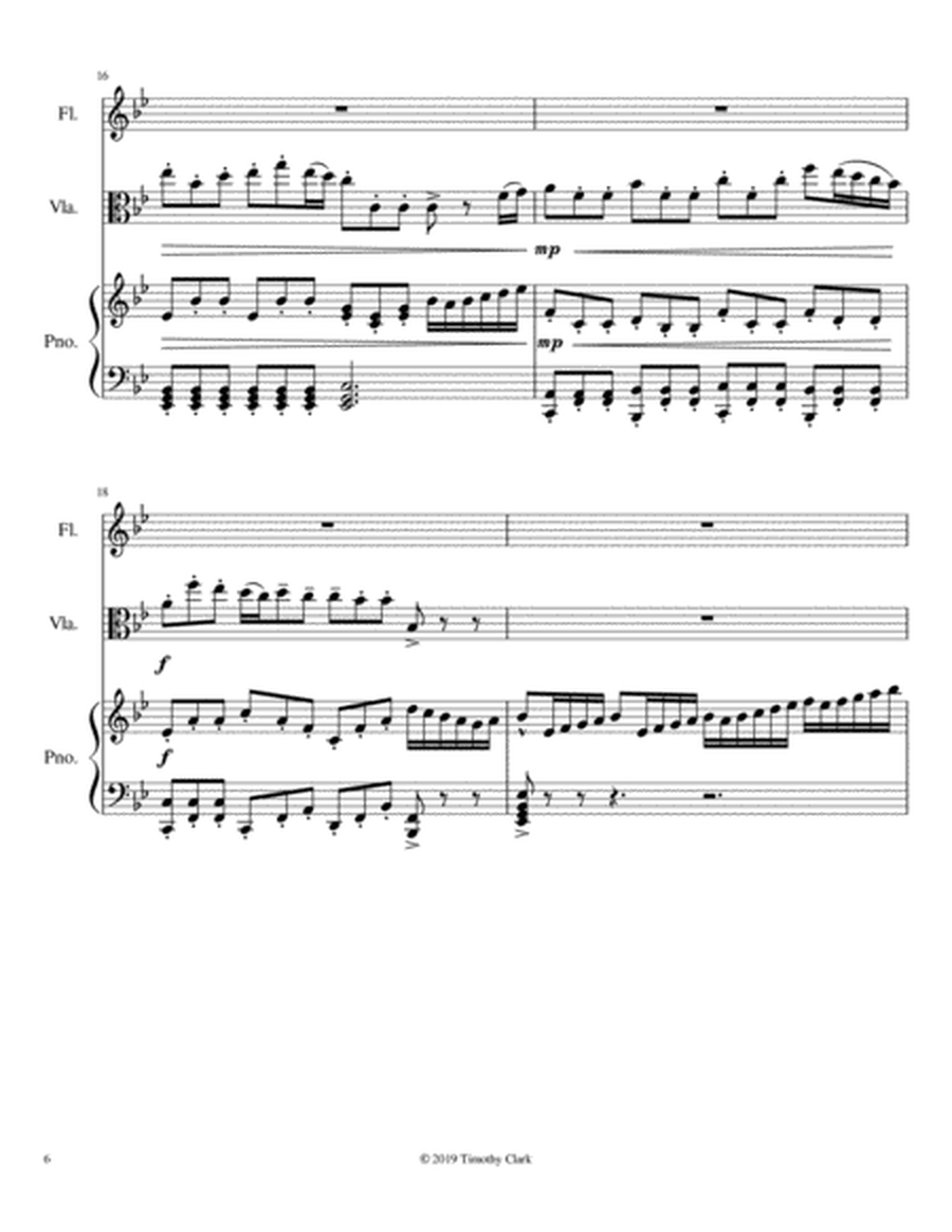 Dance Suite for Flute, Viola & Piano: V. Gigue