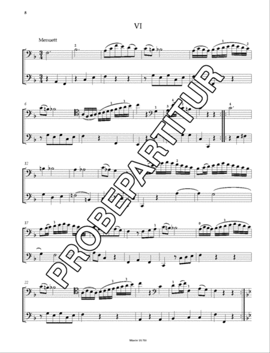12 Duette KV 487 String Duet scores gallery preview page 9