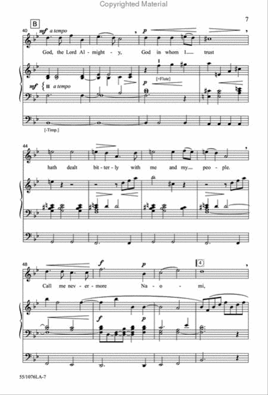 The Seven Last Words of Christ 4-Part scores gallery preview page 5