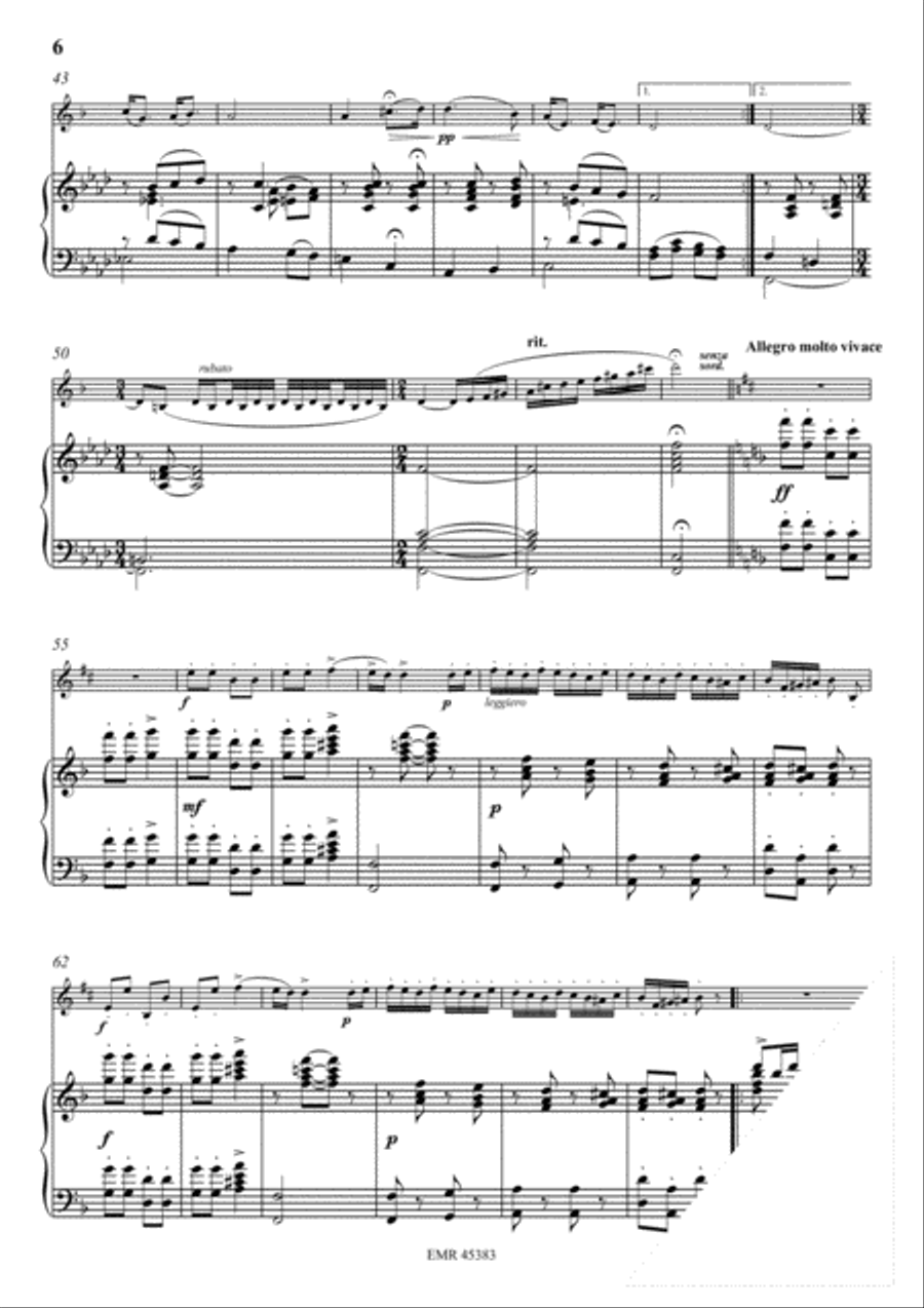 Zigeunerweisen Horn scores gallery preview page 7