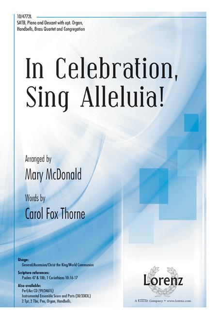 In Celebration, Sing Alleluia!