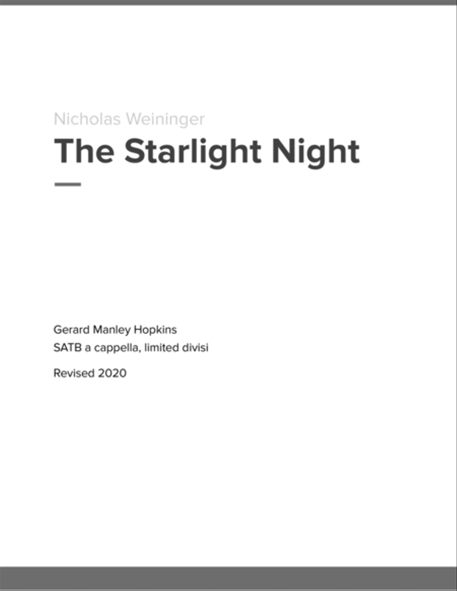 The Starlight Night image number null