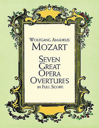 Book cover for Seven Great Opera Overtures in Full Score