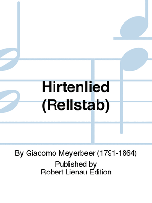 Hirtenlied (Rellstab)