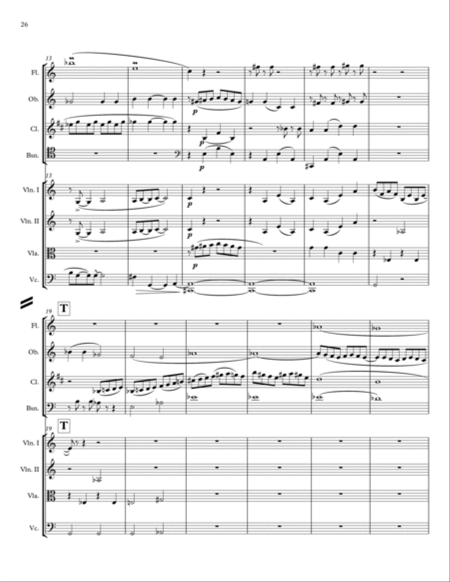 Algonquian Dreamcatcher, mvmt 3 'Discord' Full Orchestra scores gallery preview page 4