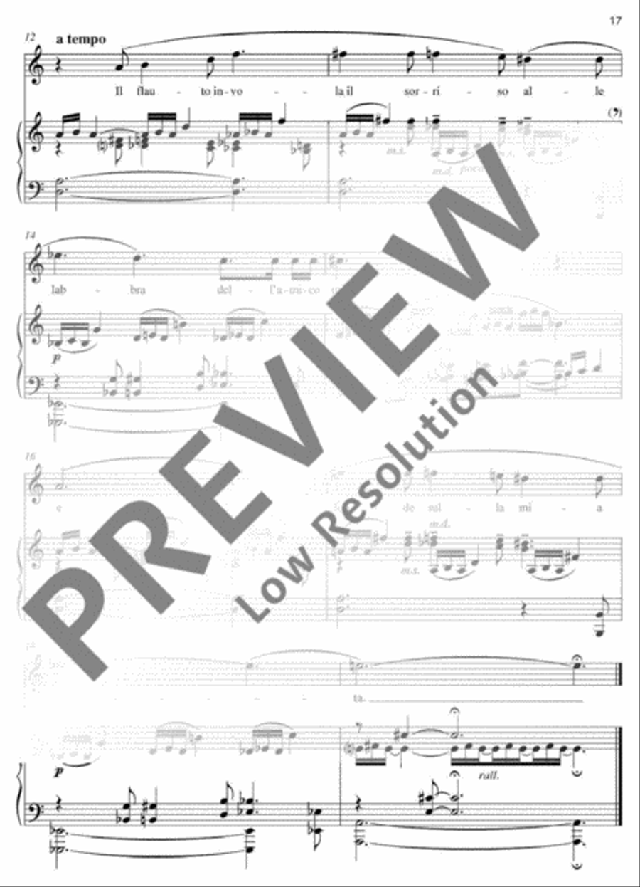 Liriche Liriche Tenor Voice scores gallery preview page 18